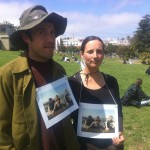 Protesting One Year of Detention for American Hikers