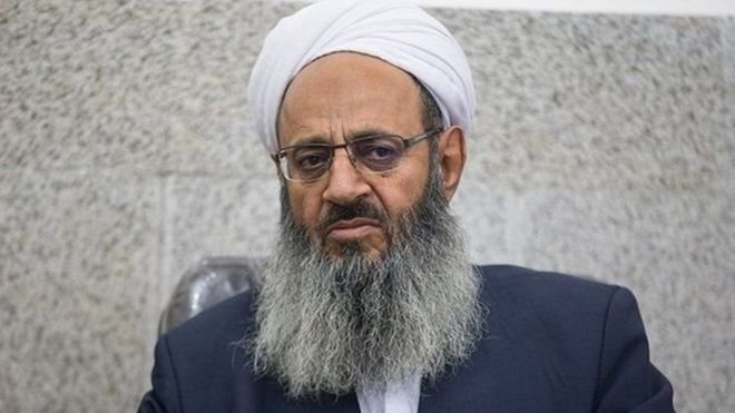 Iranian Sunni cleric Molavi Abdolhamid Ismaeelzahi.