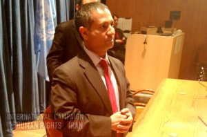 Ahmed_Shaheed_UN In his interview with the Campaign, Shaheed offered advice to Iran’s Human Rights Council head Javad Larijani, discussed the situation of imprisoned journalists, and expressed his broader message of hope for the Iranian people. Photo: The Campaign.
