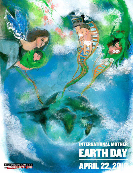 Today is Earth Day. Let's protect the environment for our children and future generations.