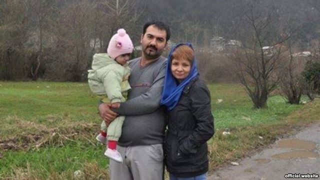 Soheil Arabi and his family