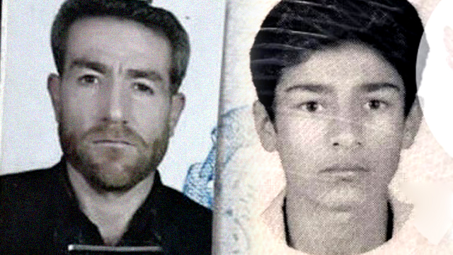 Heydar Faraji (right) and Ghader Bahrami were shot to death allegedly without warning by Iranian border guards in September 2017.