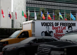 Activists Call on UNGA Attendees to Hold Iran’s President Hassan Rouhani Accountable