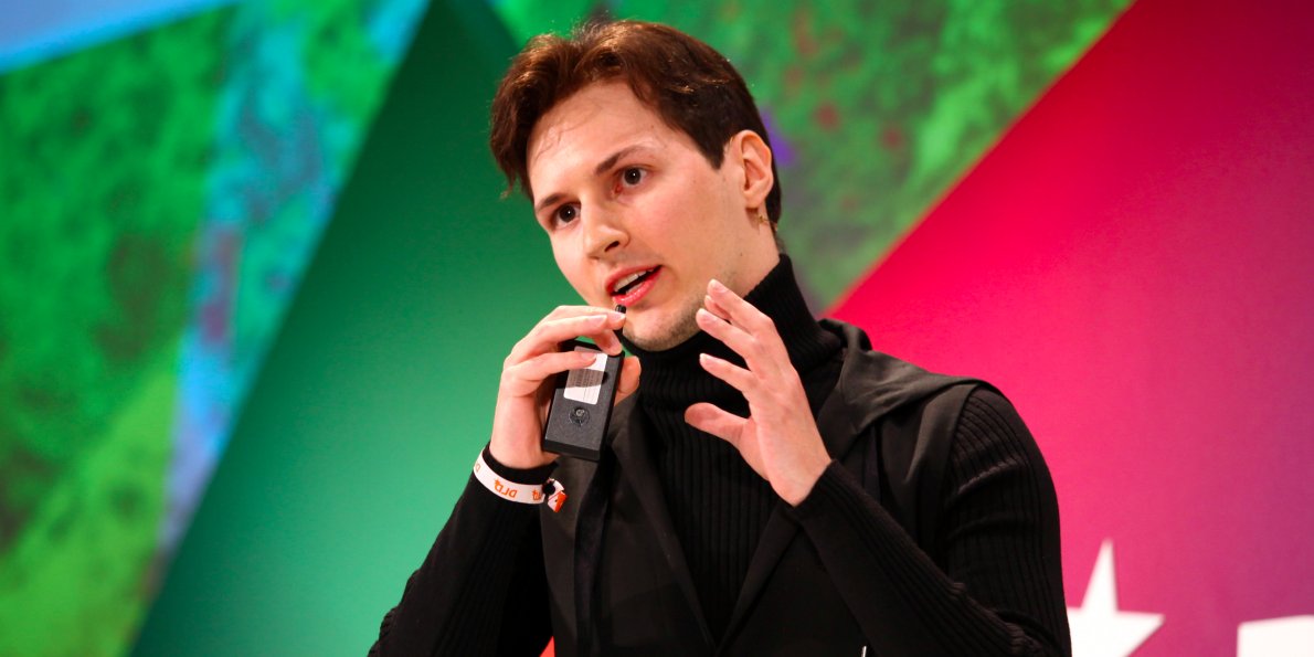 Image result for Russian entrepreneur Pavel Durov